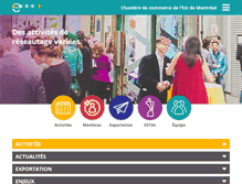 Tablet Screenshot of ccemontreal.ca